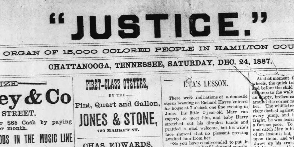 Justice Paper Dec 24 1887
