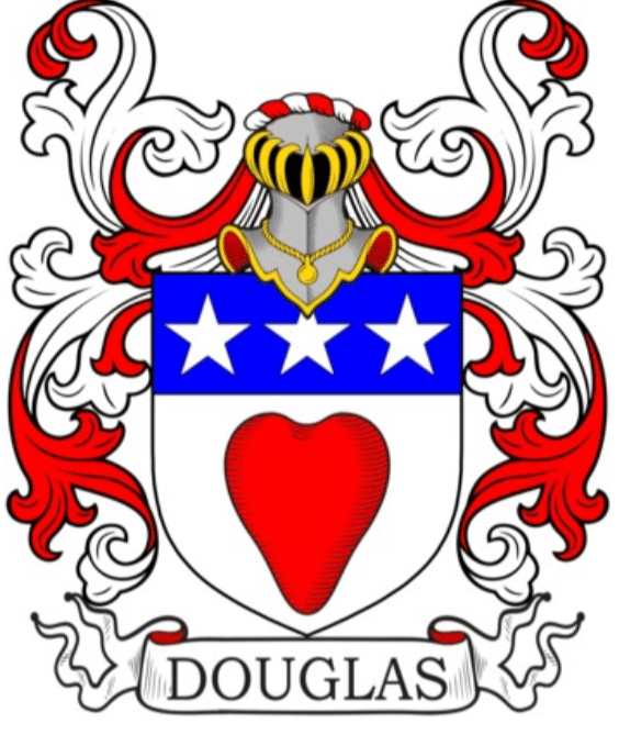 Douglas coat-of-arms may cause some to ask, Is this my family crest?
