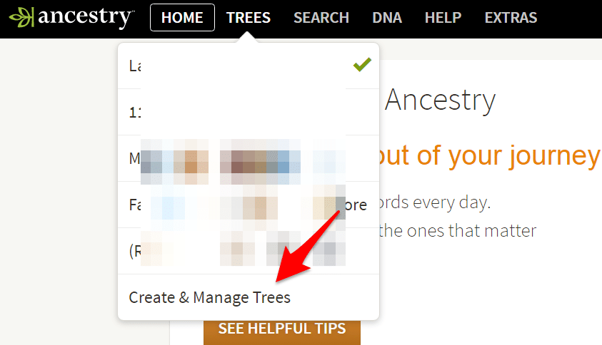 Create and Manage Trees