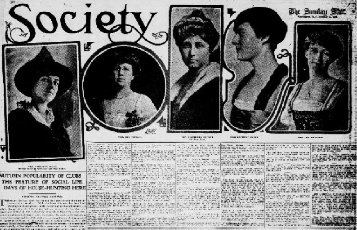 Society Pages in Old Newspapers Provide Clues for Genealogy Research