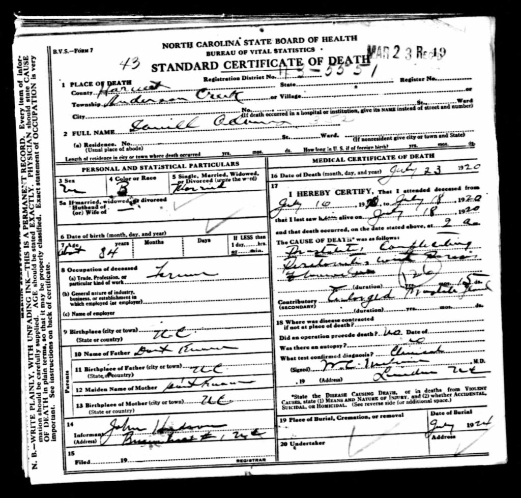 ICD Codes on Death Certificates Can Tell You How Your Ancestors Died
