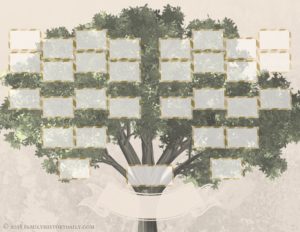 4 Free Family Tree Templates for Genealogy, Craft or School Projects