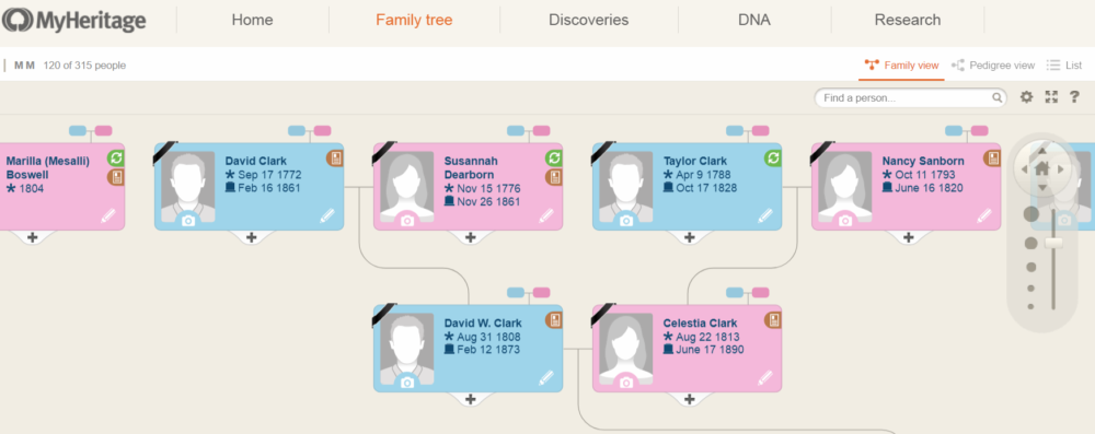 MyHeritage Finally Releases a Pedigree View in Their Family Tree: Here's How to Access It
