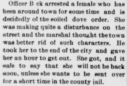Criminal Records for Genealogy Research, The Copper Country Evening News 10-19-1897