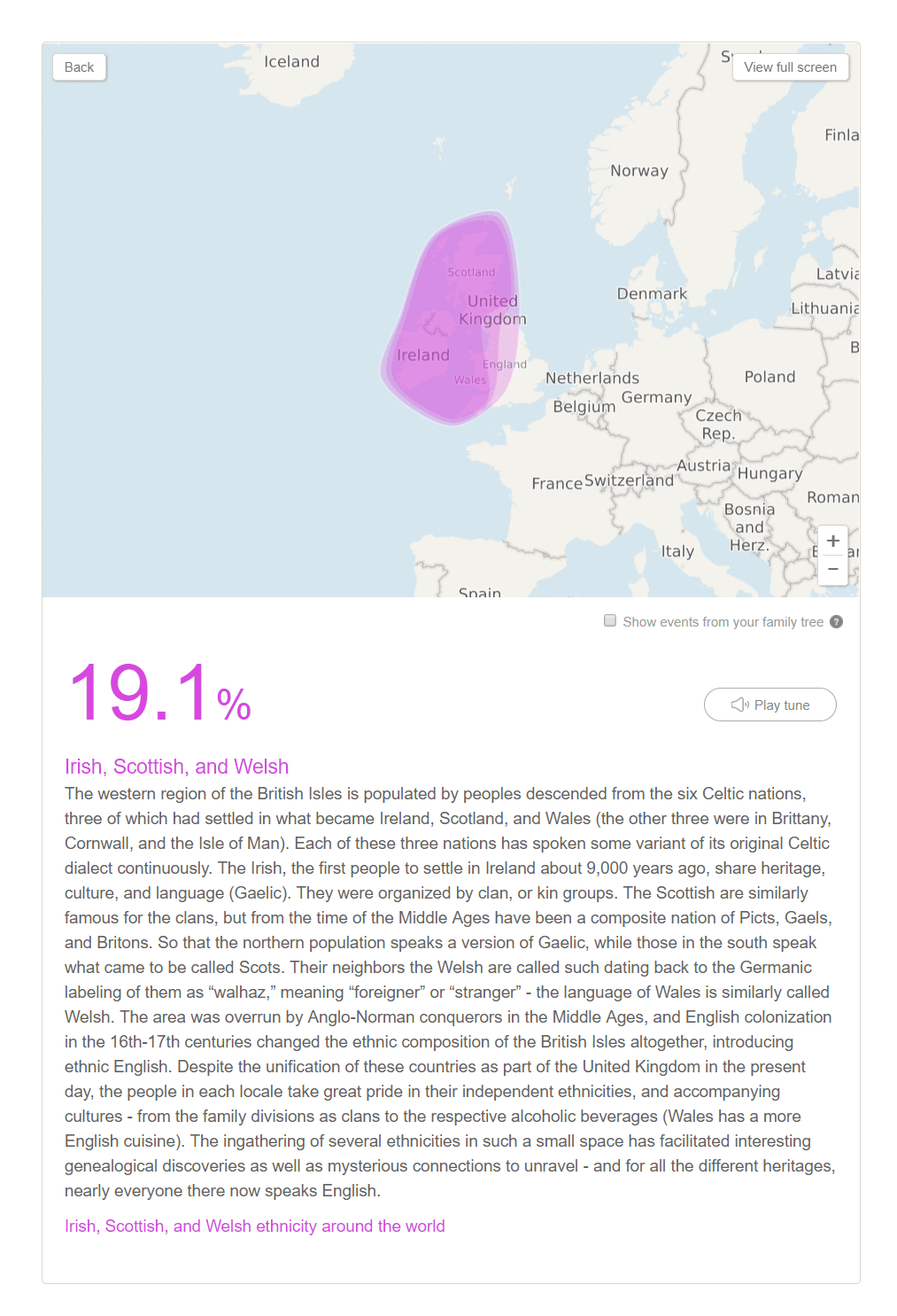 Example of Ancestry DNA Results - Who are You Made Of?