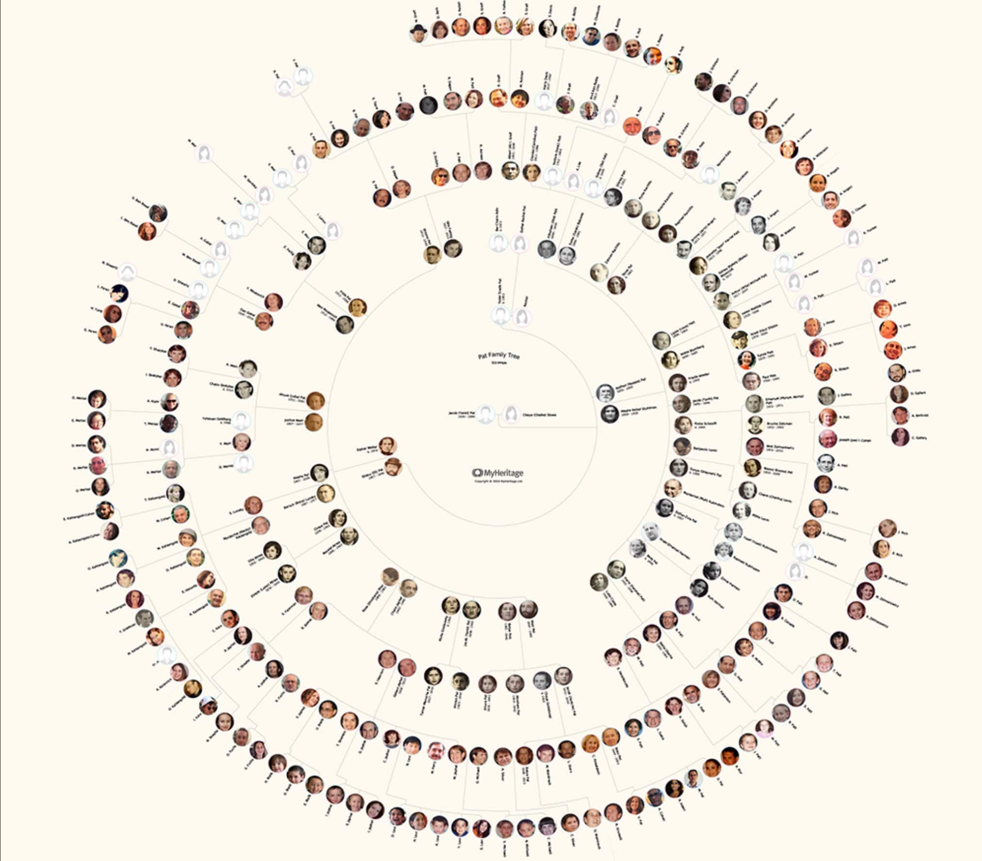 Family Tree Ancestry Chart