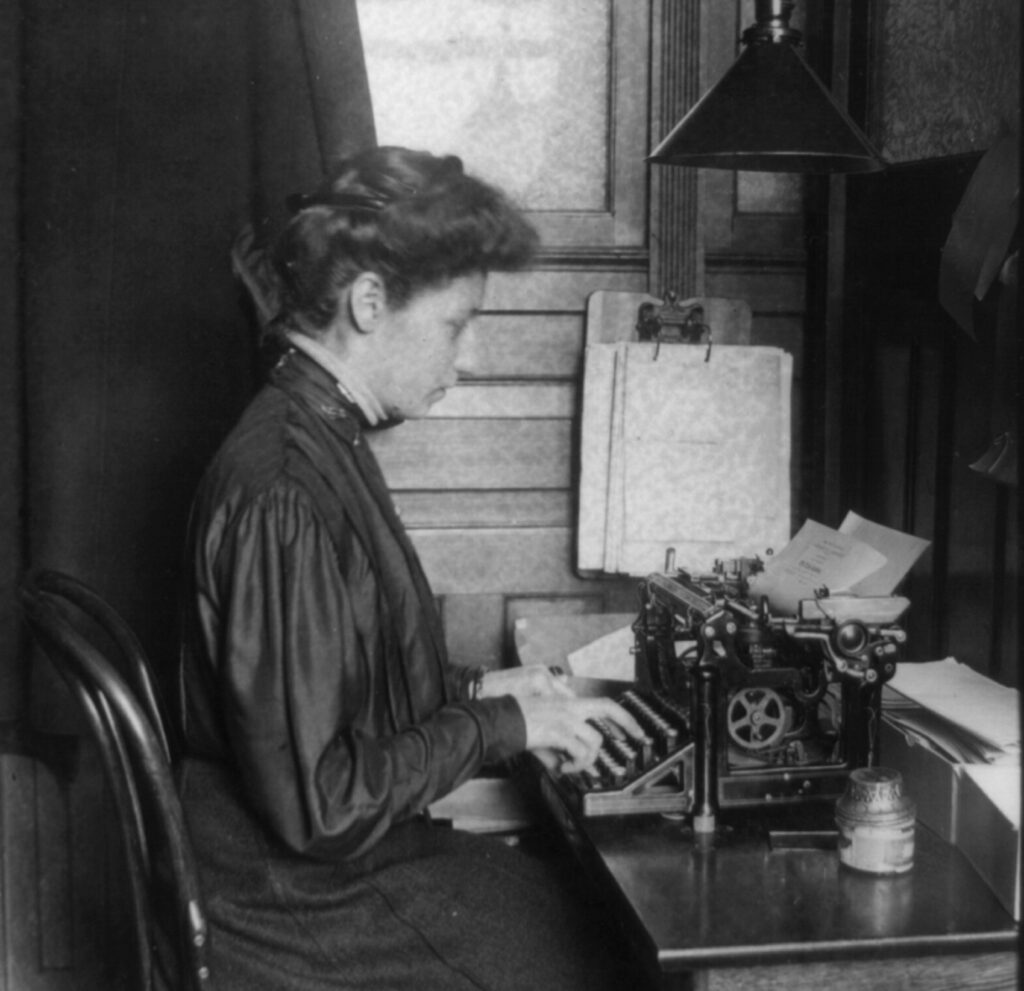 This Hidden Feature in Google Docs Will Help You Research Your Ancestors - Woman Typing