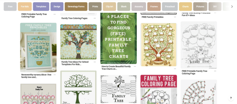 10 Places To Find The Free Genealogy Printables You Need 9666