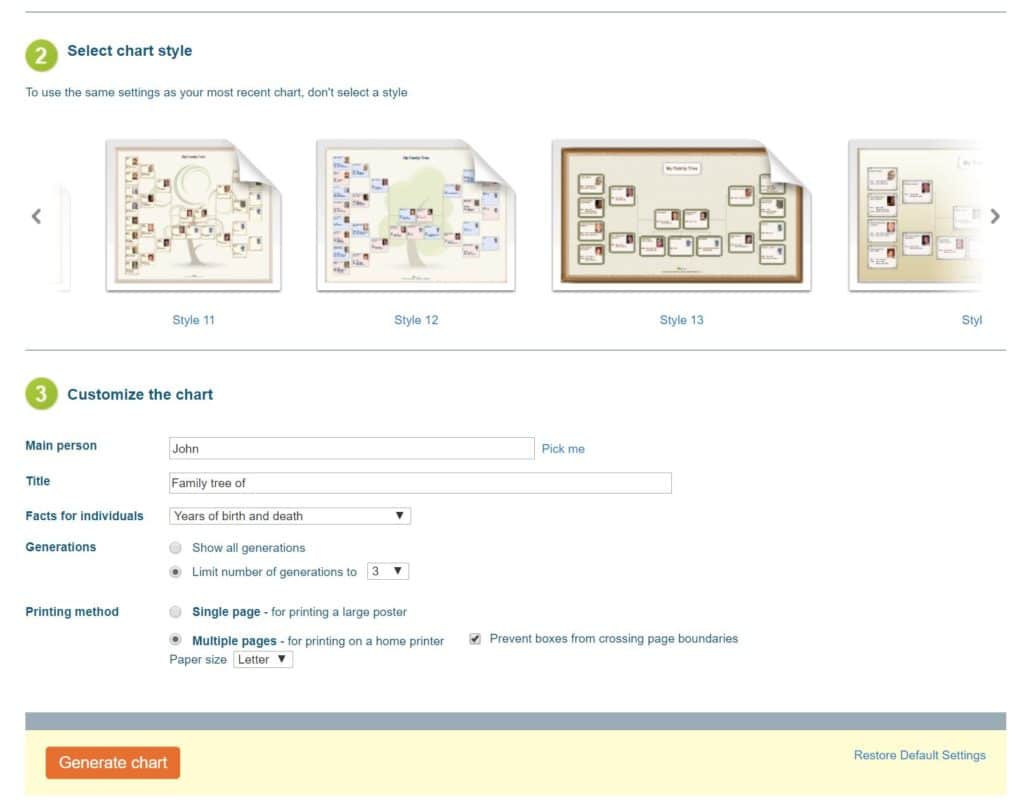 MyHeritage Print Family Tree 4